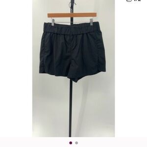 Quince Women's Black Athletic Shorts